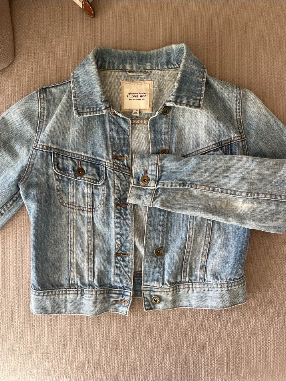 Source Unknown Light Blue Denim Jacket